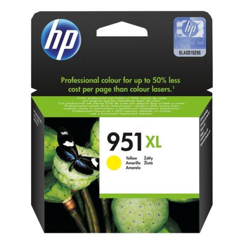 HP Tintenpatrone gelb (CN048AE#301 / 951XL) (hohe Kapazität)