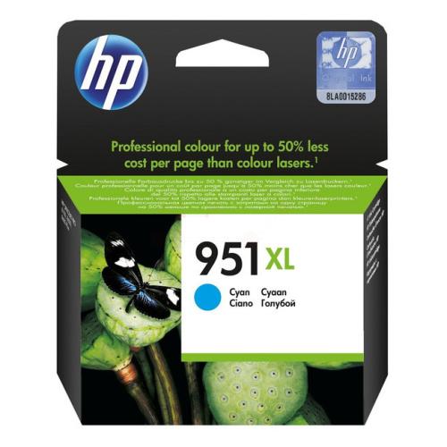 HP Tintenpatrone Cyan (CN046AE#301 / 951XL) (hohe Kapazität)