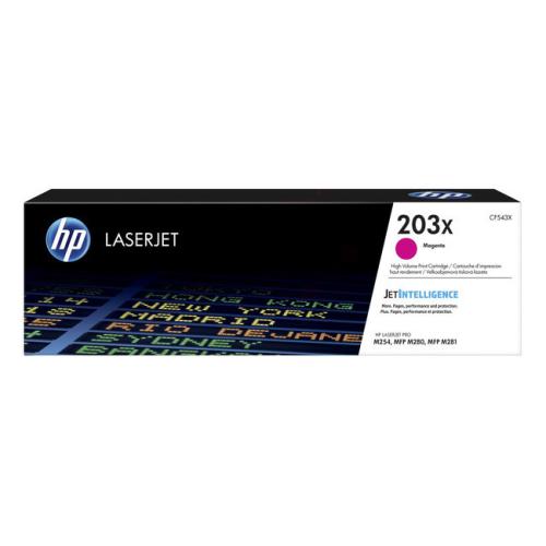 HP Toner magenta (CF543X / 203X) (hohe Kapazität)