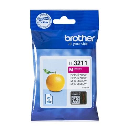 Brother Tintenpatrone magenta (LC3211M)